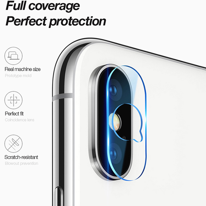 2019 new arreiveal iphone Xs Lens anti-scratch clear glass screen protector wholesale