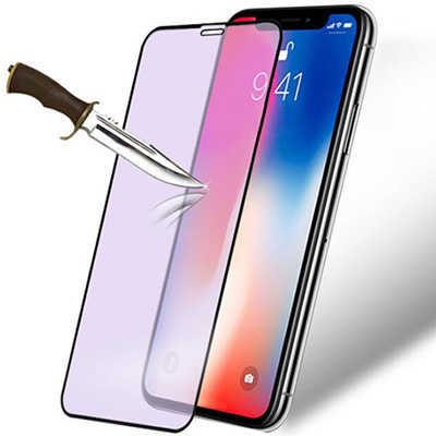 3D Full Cover Anti Blue Light Tempered Glass Eye Protective iPhone XR/ Xs Max Screen Protector 
