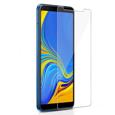 Verteiler Großhandel 9H 2.5D Hartglas Samsung Galaxy A7 (2018) Displayschutzfolie