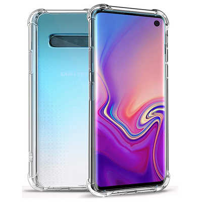 Galaxy s10 case customized 1.5mm crystal transparent silicone case phone cover