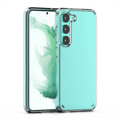 Cheap phone cases customized best Samsung s22 plus clear silicone case