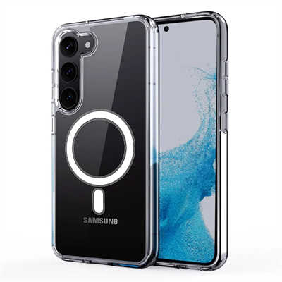 Samsung phone case vendors top galaxy s24 transparent magsafe case back cover