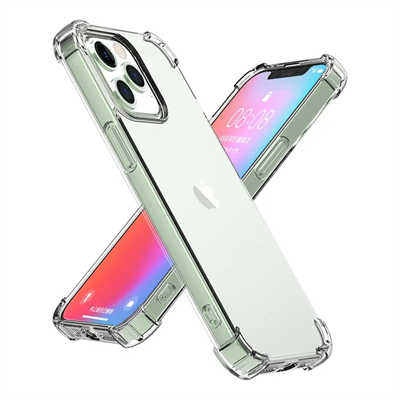 Mobile phone cases whitelable apple iPhone 12 Pro case clear bumper case