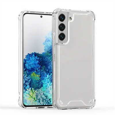 Mobile case factory best Samsung s23 Plus anti shock 2in1 transparent case