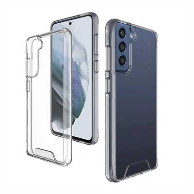 Samsung silicone case manufacturers S23 shatterproof 2in1 transparent case