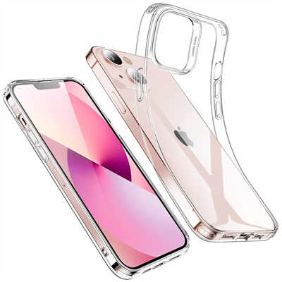 Phone case solution iPhone 15 silicone case 1.5mm clear TPU case