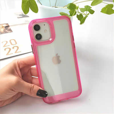 iPhone 12 mini back cover suppliers Acrylic silicone case best phone case