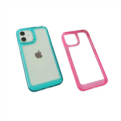 Clear case iPhone 14 companies phone case Acrylic transparent silicone case