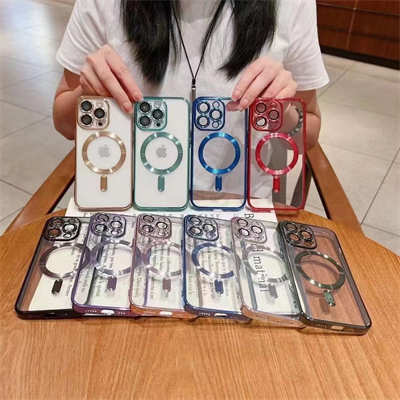 Mobile phone case customized iPhone 12 Pro Max case Magsafe electroplated case