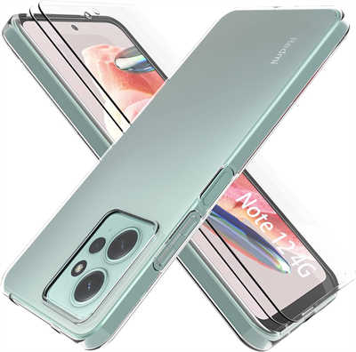 Xiaomi Redmi back cover design Note 12 Pro 4G case transparent protective case
