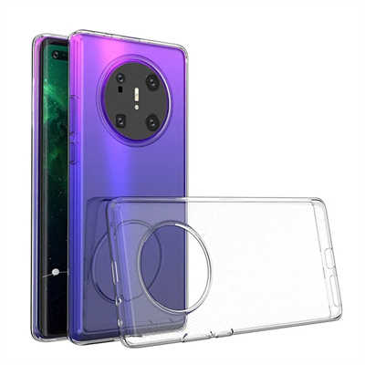 Mobile cover suppliers Huawei Mate 40 Pro clear case transparent silicone case