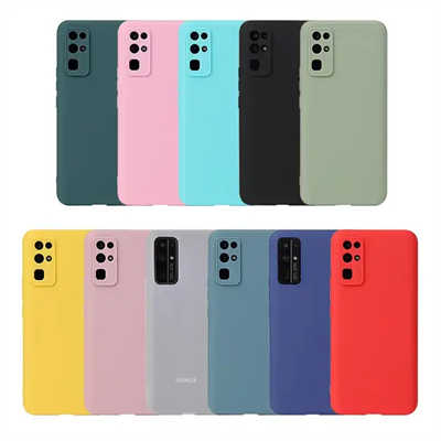 Cell phone cases supplier Huawei matte case P20 Pro soft silicone back cover
