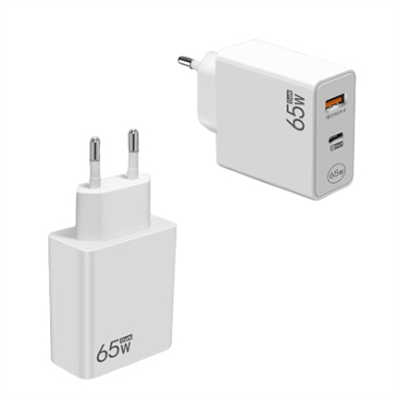 USB charger adapter services dual USB C charger 65W PD charging accessories 