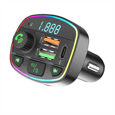 Car charger adapter traders 2 port Bluetooth FM Transmitter Q16 car charger