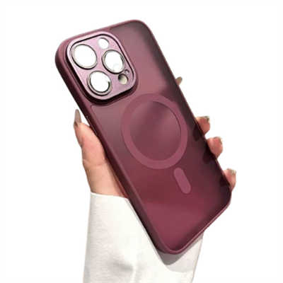 Designer phone cases iPhone 15 soft matte magsafe case mobile silicone case