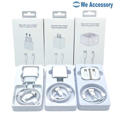 iPhone Charger Wholesale 35W charger sets C to lightning cable fast charging