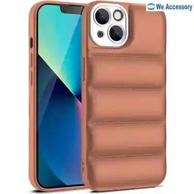 Mobile phone accessories wholesale iPhone 16 down jacket protective case