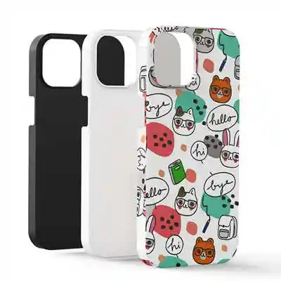 Mobile accessories suppliers iPhone 15 2 in 1 case 3D sublimation case supplier