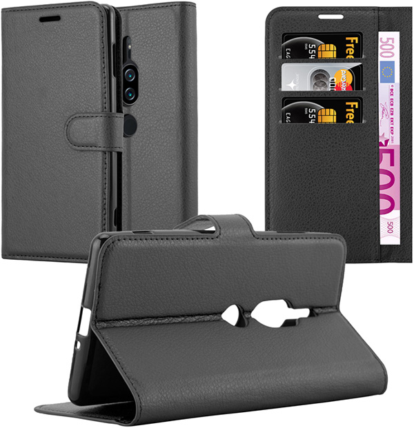Sony Xperia XZ2 litchin pattern leather case.jpg