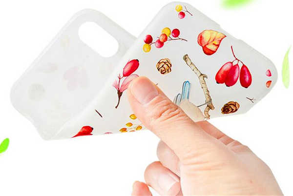 iPhone XR flower emboss painting colorful case.jpg
