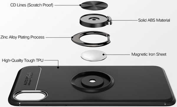 Magnetische Auto Halterung Hülle iPhone Xs.jpg