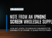 iPhone screen wholesale supplier||we accessory