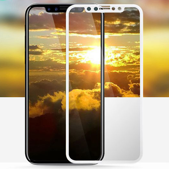 iPhone tempered glass wholesale soft edge screen protector for iPhone X 