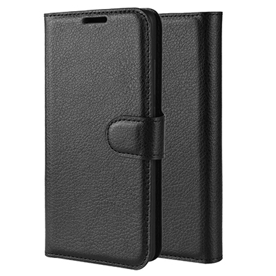 Wholesale high quality Sony Xperia XZ2 litchin pattern leather case with card slot