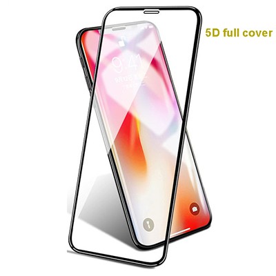 Screen Protector Factory Wholesale Premium Tempered Glass iPhone Xs 5D Full Cover