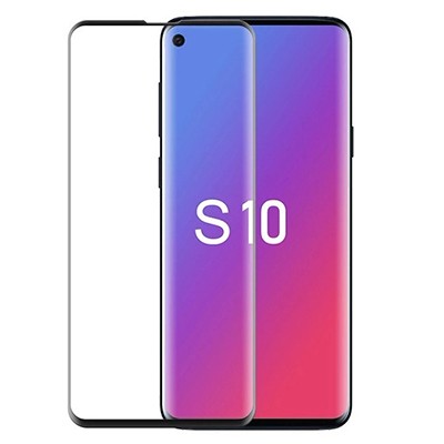 Tempered Glass Company Best Samsung S10 3D Curved Full Cover Screen protector