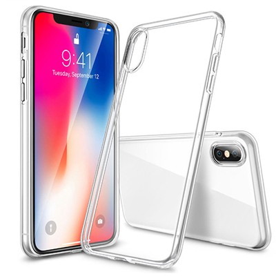 Fournisseur grossiste accessoire telephone en gros prime coque transparente cristal iPhone X