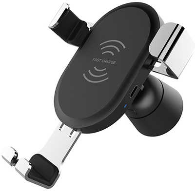 Wholesale car mount QI fast charging holder stand wireless charger