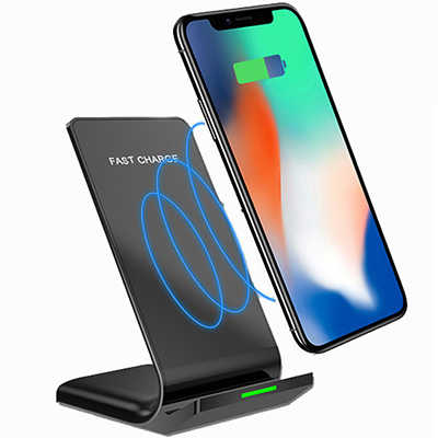 Best universal mobile phone stand holder wireless QI quick charging fast charger 