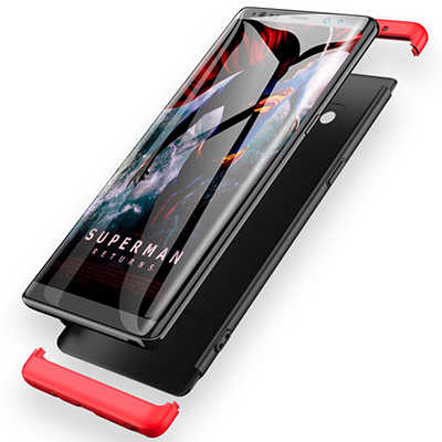 Fabricant en gros 3en1 creative 360 couverture complète Samsung Note 9 coque