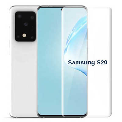 Displayschutzfolie Großhandel China 3D Vollständige Abdeckung Samsung Galaxy S20 Panzerglas