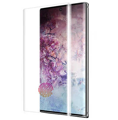 Newest arrivals 2019 Samsung Note 10 full cover 3D tempered glass screen protector