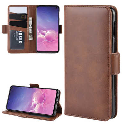 Mobile Accessories Wholesale Supplier Premium PU Material Samsung Galaxy S10 Wallet Case 