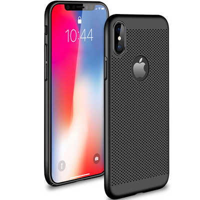 Mobile phone accessories manufacture wholesale heat sink PC case for iPhone Xs