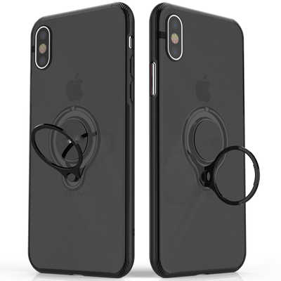 China factory wholesale finger ring holder iPhone X case durable phone case