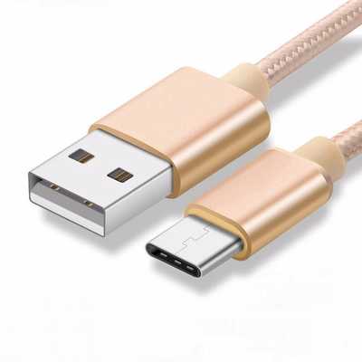 Venta al por mayor de cable USB tipo c carga rápida para teléfono móvil