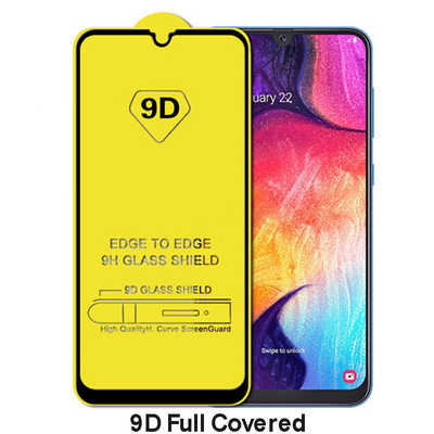 Supplier 9D full cover 9H tempered glass for Samsung Galaxy A50
