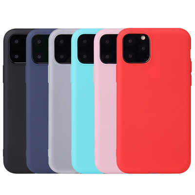 Fournisseur grossiste accessoire mobiles coque iPhone 12 Pro coque mat doux TPU colorée
