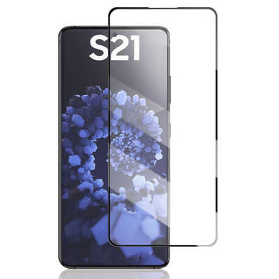 ​Verre trempé téléphone en gros pour Samsung S21 protecteur écran couverture complète