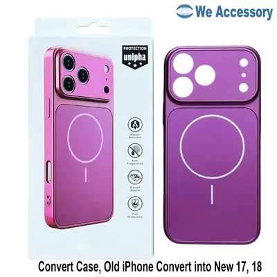 Fundas rígida mate convertidora tu funda antigua se convierte en funda iPhone 17 18