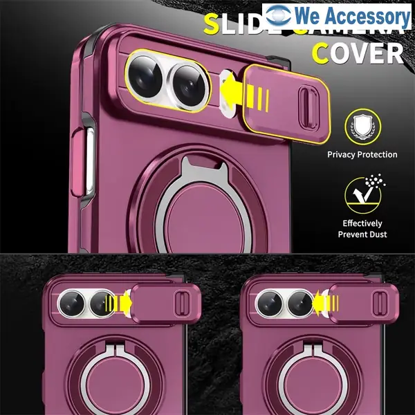 Funda para iPhone Duo con soporte y anillo magnético de 360°