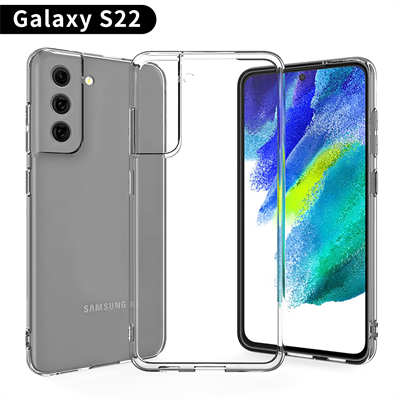 Grossiste Coque Samsung Galaxy S22 Coque clair 1,5 mm Coque téléphone transparente