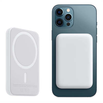 Grossiste Accessoires iPhone 5000mah batterie magsafe iphone banque d'alimentation sans fil