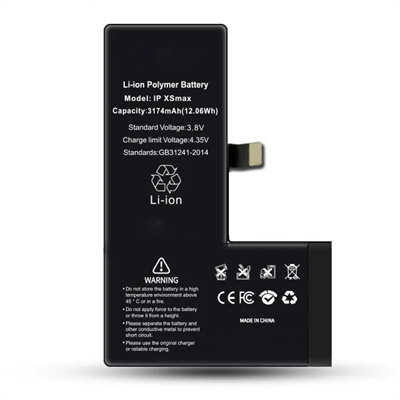 Mobile phone parts wholesale suppliers iphone Xs Max battery replacement long lifespan