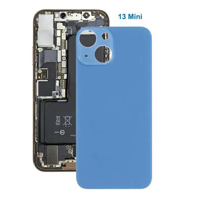Mobile spare parts wholesale iPhone 13 mini back housing with frame replacements 