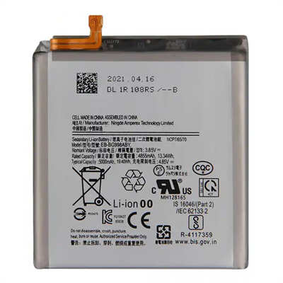 Phone spare parts OEM ODM Samsung galaxy S21 Ultra battery 5000mah battery